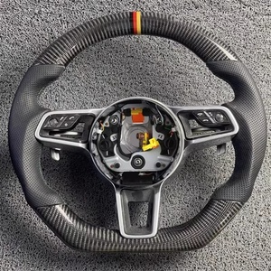 Volant en fibre de carbone de haute qualité pour Taycan 718 Cayman Boxster GT4 RS RS 992 - Product Image 4