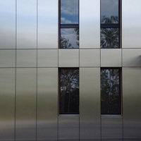 Panneau de toiture composite en aluminium en gros, résistant à la moisissure, pour revêtement mural extérieur et décoration de façade de bâtiment