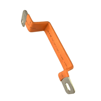 Barre omnibus en cuivre pour véhicules électriques, barre omnibus de batterie, barre omnibus en cuivre flexible laminée sur mesure, barre omnibus en cuivre flexible isolée