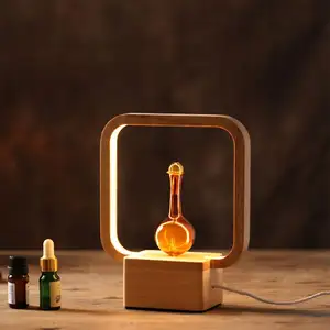 Best Selling New Seasons Wood Air Vaporizer D'Huiles Essentielles Essential Oil Aromatherapy Aroma Bloom Diffuseur Diffuser