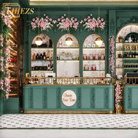 Meubles de présentation pour boutique de desserts européens de luxe, aménagements de café, armoires en bois personnalisées pour café