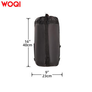 Sac de couchage enveloppant Woqi 40 cm x 23 cm en nylon respirant pour adulte, avec fermeture éclair, pour le camping et la randonnée - Product Image 1