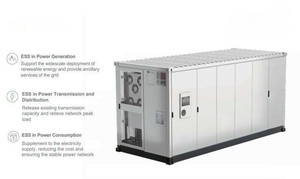 Conteneur de stockage d'énergie personnalisable, conteneur de batterie ESS pour l'intégration d'énergie solaire et éolienne, stockage à grande échelle - Product Image 4