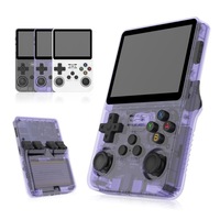 Console de jeu portable rétro R36S en gros, écran IPS 3,5 pouces, Linux, 64 Go, lecteur de jeux vidéo de poche personnalisable, en stock