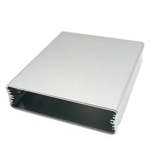 Kustom IP54 Aluminium elektronik perumahan ekstrusi kotak sambungan casing Elektronik tahan lama Aluminium elektronik penutup elektronik - Product Image 1