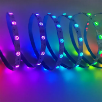 Reklam Panosu 12v S Şekilli Şerit Lamba 120led Renkli Noel Süsleme Led Tabelası Akıllı Esnek Işıklar Programı