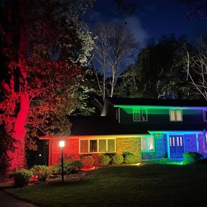 Rgb <span class=keywords><strong>LED</strong></span> 220V IP66 không thấm nước Đèn pha chiếu sáng ngoài trời 30W 50W 100W Đèn Spotlight <span class=keywords><strong>COB</strong></span> <span class=keywords><strong>Chip</strong></span> cho chiếu sáng cảnh quan - Product Image 4