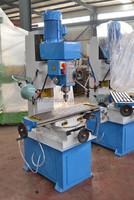 Machine de perçage et de fraisage horizontale haute précision QIANDA ZX50C, robuste, broche MT4, 220V, garantie 1 an, facile à utiliser
