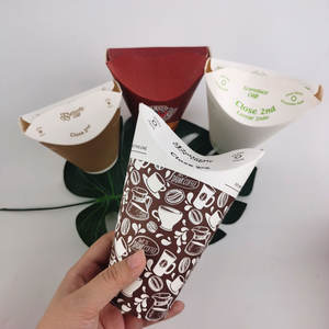 Taza de papel de mariposa de pared simple o doble para embalaje de bebidas de café caliente con pared sonriente a base de agua para café, vino y Tequila - Product Image 6