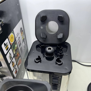 Robot culinaire électrique 8 en 1, 9500 W, <span class=keywords><strong>Crest</strong></span> <span class=keywords><strong>Silver</strong></span>, mélangeur et broyeur commercial robuste, presse-agrumes - Product Image 4