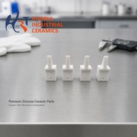 Clip en céramique de zircone personnalisé ZrO2, pièce structurelle usinée CNC, résistant à l'usure, céramique de précision, directement de l'usine