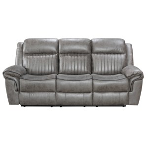 Sofá Reclinable Eléctrico Moderno 3+2 de Fabricante con Consola, Masaje, Tapizado en Tela y Estructura de Madera para Sala de Estar/Apartamento en el Reino Unido - Product Image 3