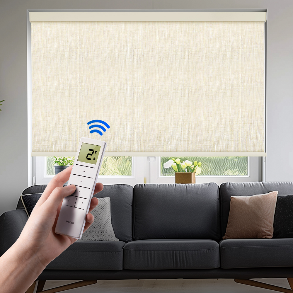 Smart Blinds Shades Blackout Fabric Screen Smart Automatic Electric Motorized Remote Control Indoor Window Blinds · image 15