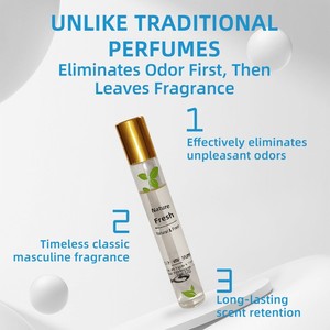 RSMHRQ Parfum Roll-On Floral pour <span class=keywords><strong>Homme</strong></span>, <span class=keywords><strong>Lait</strong></span> Corporel <span class=keywords><strong>Parfumé</strong></span> Longue Durée, Style Frais et Léger, Format Voyage, Usage Quotidien - Product Image 3