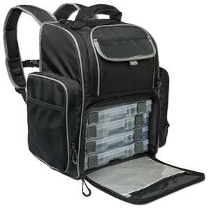 Sac à dos de pêche facile à transporter, grande capacité, multi-poches, étanche, sac à pêche pour jig - Product Image 1