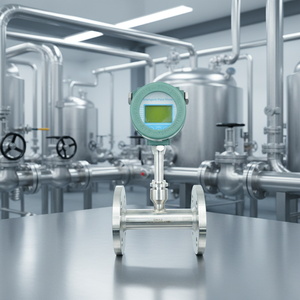 थर्मल एयर/तरल द्रव्यमान प्रवाह मीटर स्टेनलेस स्टील ओएम अनुकूलन योग्य डिजिटल एलसीडी डिस्प्ले - Product Image 1