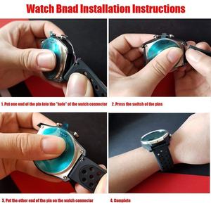 Cinturino per <span class=keywords><strong>Huawei</strong></span> Watch GT 2 42mm/46mm <span class=keywords><strong>GT2</strong></span> Bracciale Sportivo in Silicone per Samsung Galaxy Watch 42 46 Mm/Active 2 - Product Image 5