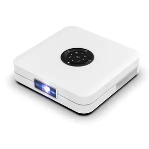 K1 Mini DLP Android Projector 300 ANSI Lumens White/Black/Gray Support 4K 120" Small Size Big Screen