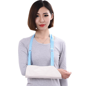 Fuzhongkang Soporte de Brazo de Lona Blanca para Fractura de Clavícula y Antebrazo, Fijación de Miembro Superior y Soporte de Articulación del Hombro - Product Image 2