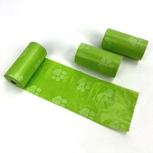 Sacs à déjections canines biodégradables en PBAT + amidon de maïs avec parfum de lavande - Solution écologique pour l'élimination des déchets d'animaux - Product Image 6