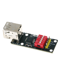 Modul Ch9350 Menyembunyikan Keyboard dan Mouse ke Port Serial, Keyboard Virtual, Pemindai Kode Batang, Produk IC KVM