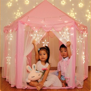 Bambino che gioca giocattolo regalo Princess Girl's Castle Play House bambini piccola casa tenda per bambini portatile gioco per bambini tenda playhouse - Product Image 2