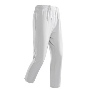 <b>Men's</b> Casual Nylon Spandex Stretch Sweatpants Windbreaker Track Trousers Mid Plain Dyed Lightweight Breathable Quick Dry OEM - Product Image 4