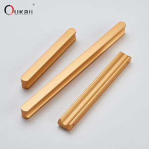 Puxadores de cozinha móveis alças armário de cozinha alça maçaneta da porta do armário de alumínio - Product Image 3