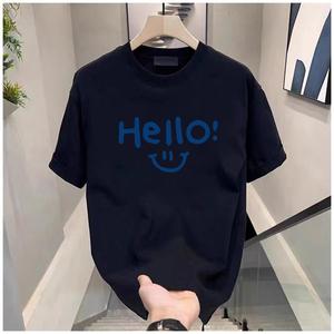 Herren T-Shirts Schwergewicht Neuheiten Custom Sports Big Size Anti Slip Oem/Odm Plain Blank 2024 Print Logo Herren Enges T-Shirt - Product Image 6