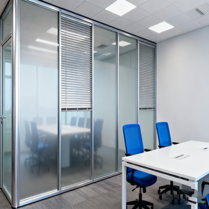 Elegant Frosted Glass Walls/<strong>doors</strong> Custom-made Frosted Glass Chinese Factories for Bathrooms <strong>Indoor</strong> Spaces Schools - Product Image 6