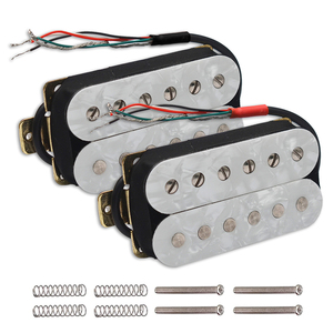 חשמלי גיטרה Humbucker מתכוונן בורג כפול סליל פיצול איסוף עבור 6 מחרוזת גיטרה חשמלית - Product Image 2