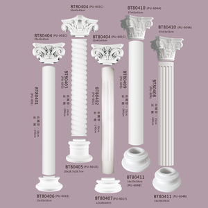 Guanyu Polyurethane Roman Column Statue for Hotel Use As a Wedding Column Flower Pot Holder Rack <strong>Shelf</strong> at Parties Plant Stand - Product Image 4