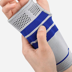 Protège-mains respirant et pressurisé pour sports de plein air, musculation, entraînement, cyclisme, protection anti-collision en silicone pour la paume - Product Image 1