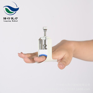 Férula Ortopédica Ajustable de Aleación de Aluminio LX-908 para Fijación de Articulaciones de Dedos, para Recuperación y Enderezamiento de Lesiones en la Mano - Product Image 5