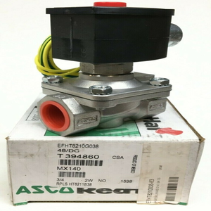 Producto Original Nuevo en Stock: Solenoide de Agua/Aire RedHat EFHT8210G038 NO SS 125PSI 34NPT 48VDC PLC - Product Image 1
