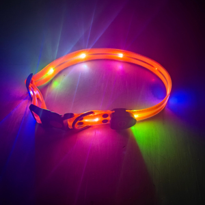 <span class=keywords><strong>Collar</strong></span> de perro LED recargable por USB, luces LED impermeables, collares para mascotas - Product Image 6