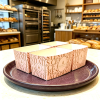 Échantillon Gratuit - Boîte Personnalisée pour Croissants, Pâtisseries, Biscuits, Desserts, Traiteur, Plateau de Fromages en Papier Ivoire