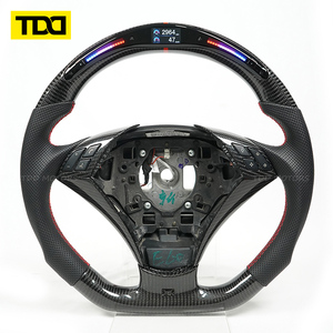 Volant en fibre de carbone LED véritable TDD compatible avec BMW E60 - Product Image 4