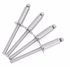 Rivets à tête plate ou bombée de 3,2 mm, 4 mm, 4,8 mm, 25 mm de long, en acier inoxydable 304/316, rivets aveugles à tête fraisée CSK - Product Image 3