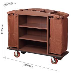 Carro <span class=keywords><strong>de</strong></span> servicio <span class=keywords><strong>de</strong></span> lavandería personalizado para hotel, escurridor <span class=keywords><strong>de</strong></span> lino para limpieza <span class=keywords><strong>de</strong></span> habitaciones - Product Image 5