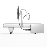Auto Geïntegreerde Inkjet Printer Machine Tij Printer Datum Tijdcodering 1 Kop 12.7Mm Kleine Tij Inkjet Printer Met Transportband