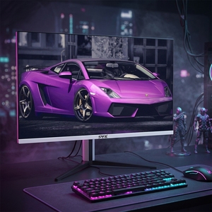 Moniteur de jeu <span class=keywords><strong>PC</strong></span> incurvé sans cadre LED 27 pouces 1920*1080 1k 75hz <span class=keywords><strong>144hz</strong></span> 350cd/m2 avec <span class=keywords><strong>G</strong></span> <span class=keywords><strong>Sync</strong></span> gratuit - Product Image 3