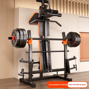 FRS Foldable Adjustable <strong>Weight</strong> <strong>Bench</strong> Gym Fitness <strong>Sets</strong> with Leg Developer Full Body Workout Gym Equipment - Product Image 4