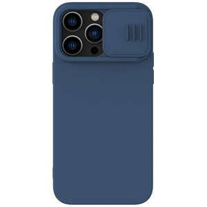 Magnetische stoß feste Telefon hülle Flüssige Silikon hülle mit Kamera Datenschutz gegen Peeping für iPhone 14 Pro für <span class=keywords><strong>Nilkin</strong></span> - Product Image 4