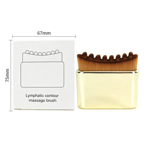 Pinceau applicateur de fond de teint corporel grande vague personnalisé MLM, multifonctionnel, pour autobronzant et maquillage, orthopédique - Product Image 5