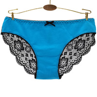 Culottes jetables noires en dentelle pour femmes, vente en gros, sous-vêtements post-partum jetables pour femmes