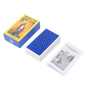 RIDER WAITE TAROT, Cartas de Tarot con Logotipo Personalizado, Juegos de Mesa Normales, Entretenimiento, Adivinación - Product Image 1