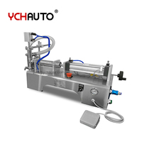 Machine de remplissage de liquide avec 1 tête, pour remplir des bouteilles d'huile d'olive, huile de tournesol