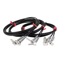 Capteur optique à fibre optique courbé au laser M3 M4 M6 3 fils PNP