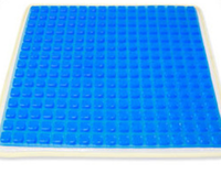 Coussin de siège rafraîchissant en mousse à mémoire de forme, enroulable, soulagement de la pression, gel froid, amovible, lavable, portable pour le bureau, la maison et la voiture
